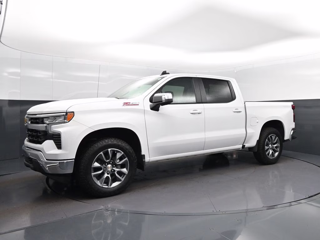 2026 Summit White Chevrolet Silverado 1500 LT 4X4 Truck