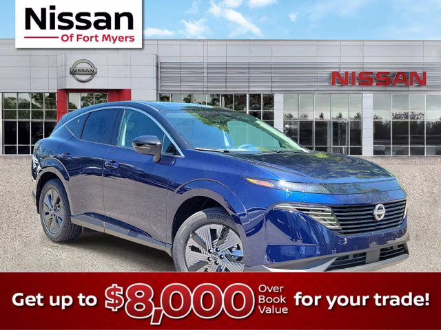 2025 Deep Ocean Blue Pearl/Super Black Nissan Murano SL AWD SUV