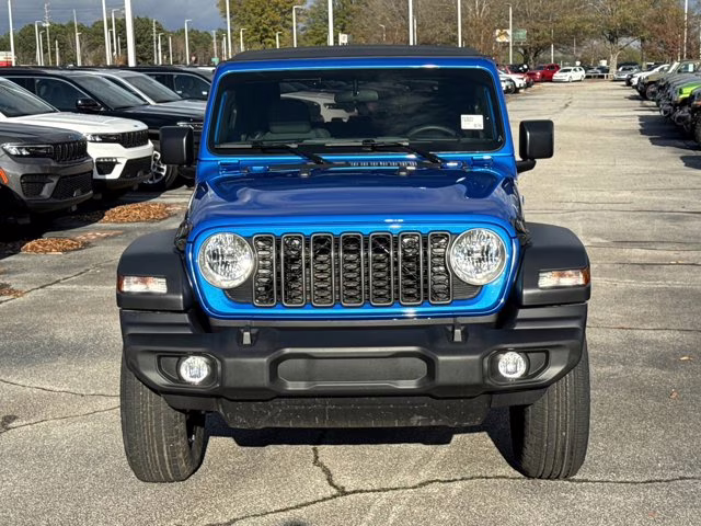 2026 Hydro Blue Pearlcoat Jeep Wrangler Sport 4X4 Convertible
