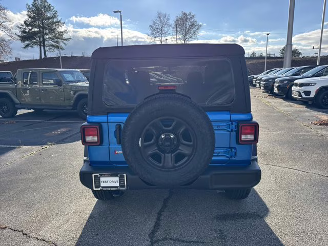 2026 Hydro Blue Pearlcoat Jeep Wrangler Sport 4X4 Convertible