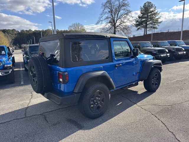 2026 Hydro Blue Pearlcoat Jeep Wrangler Sport 4X4 Convertible