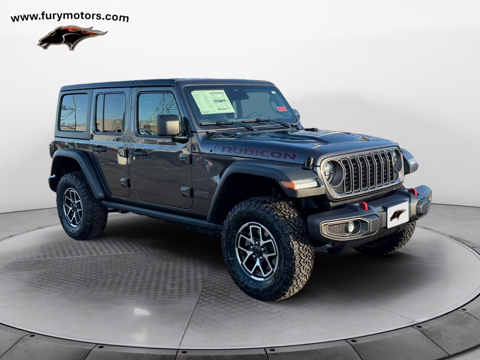 2026 Granite Crystal Metallic Clearcoat Jeep Wrangler Rubicon 4X4 SUV