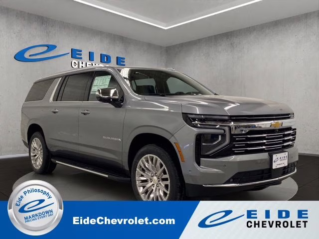 2026 Sterling Gray Metallic Chevrolet Suburban Premier 4X4 SUV