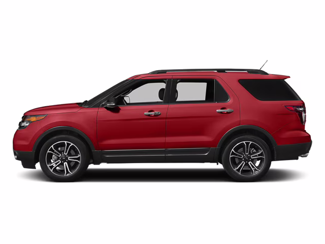 2014 Ruby Red Metallic Tinted Clearcoat Ford Explorer Sport 4X4 SUV