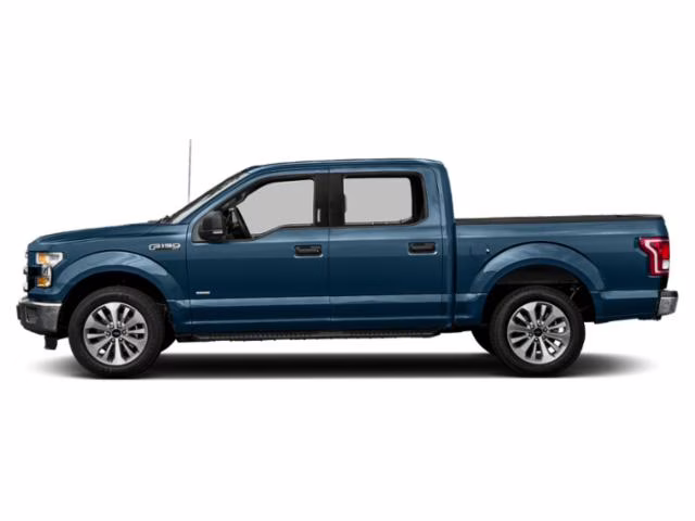 2015 Blue Jeans Metallic Ford F-150 XLT 4X4 Truck