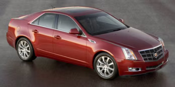 2008 Thunder Gray ChromaFlair Cadillac CTS AWD w/1SA AWD Sedan