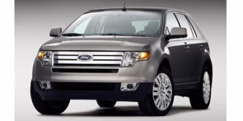 2009 Dark Ink Blue Clearcoat Metallic Ford Edge Limited AWD SUV