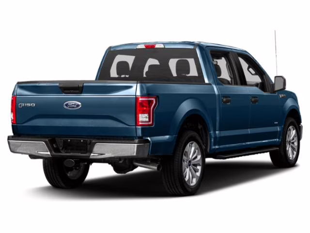2015 Blue Jeans Metallic Ford F-150 XLT 4X4 Truck