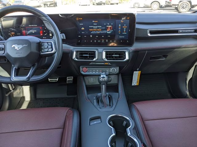 2026 Oxford White Ford Mustang EcoBoost Premium RWD Coupe