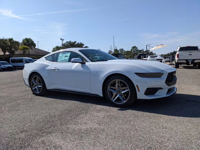 2026 Oxford White Ford Mustang EcoBoost Premium RWD Coupe