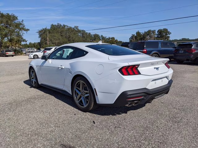 2026 Oxford White Ford Mustang EcoBoost Premium RWD Coupe