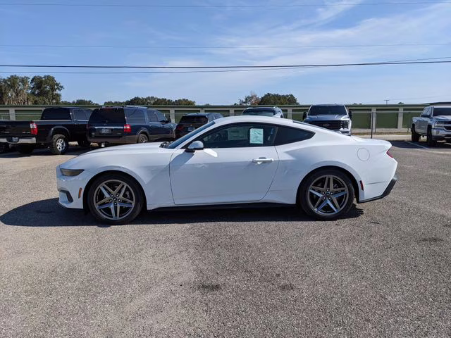 2026 Oxford White Ford Mustang EcoBoost Premium RWD Coupe