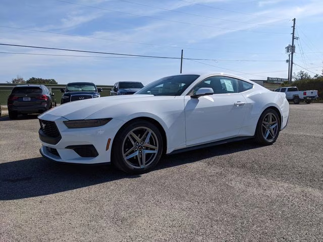 2026 Oxford White Ford Mustang EcoBoost Premium RWD Coupe