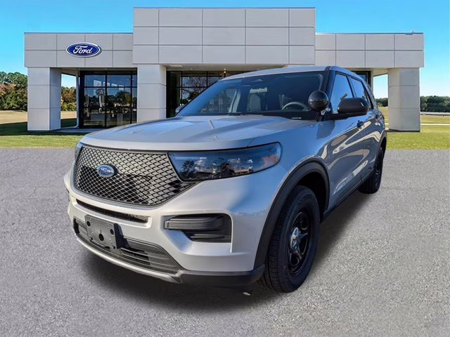2026 Silver Gray Metallic Ford Police Interceptor Utility AWD SUV
