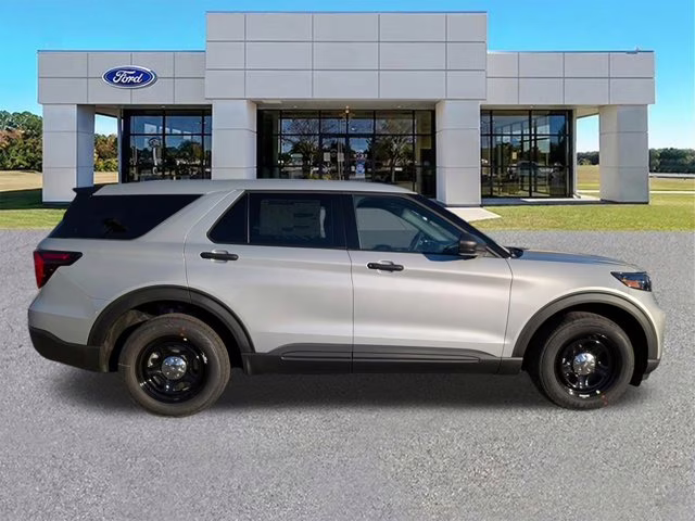 2026 Silver Gray Metallic Ford Police Interceptor Utility AWD SUV