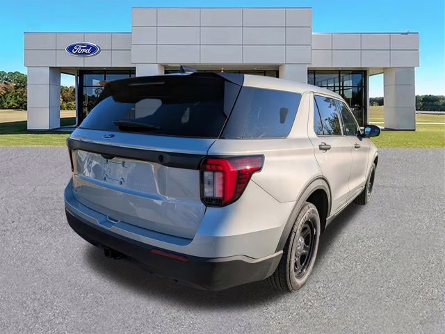 2026 Silver Gray Metallic Ford Police Interceptor Utility AWD SUV