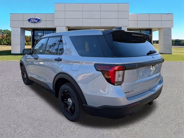 2026 Silver Gray Metallic Ford Police Interceptor Utility AWD SUV
