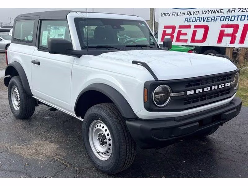 2025 Oxford White Ford Bronco Base 4X4 SUV
