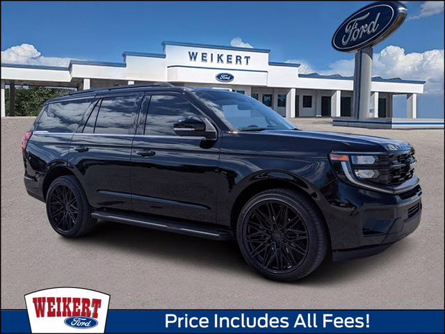 2025 Agate Black Metallic Ford Expedition Active RWD SUV
