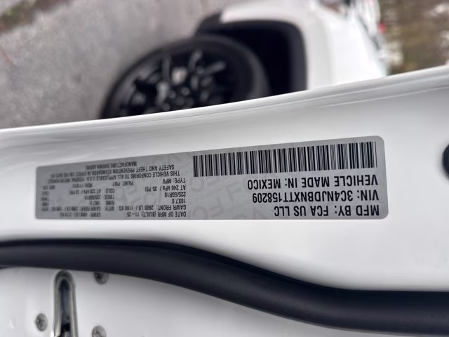 2026 Bright White Clearcoat Jeep Compass Latitude Altitude 4X4 SUV