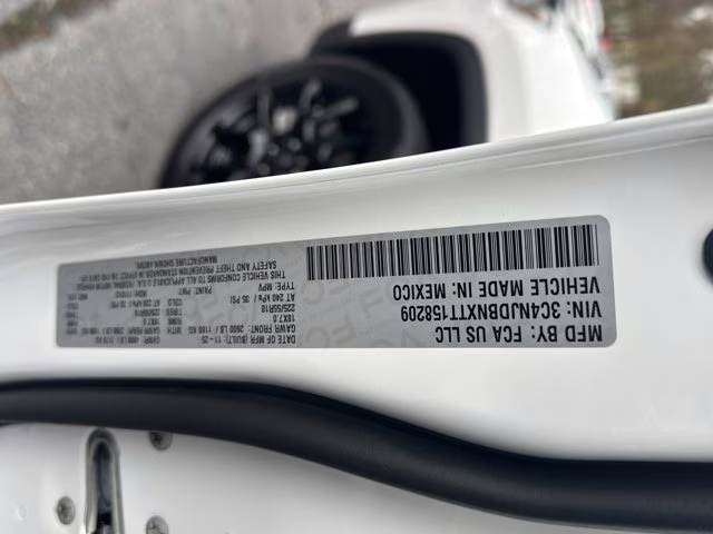 2026 Bright White Clearcoat Jeep Compass Latitude Altitude 4X4 SUV