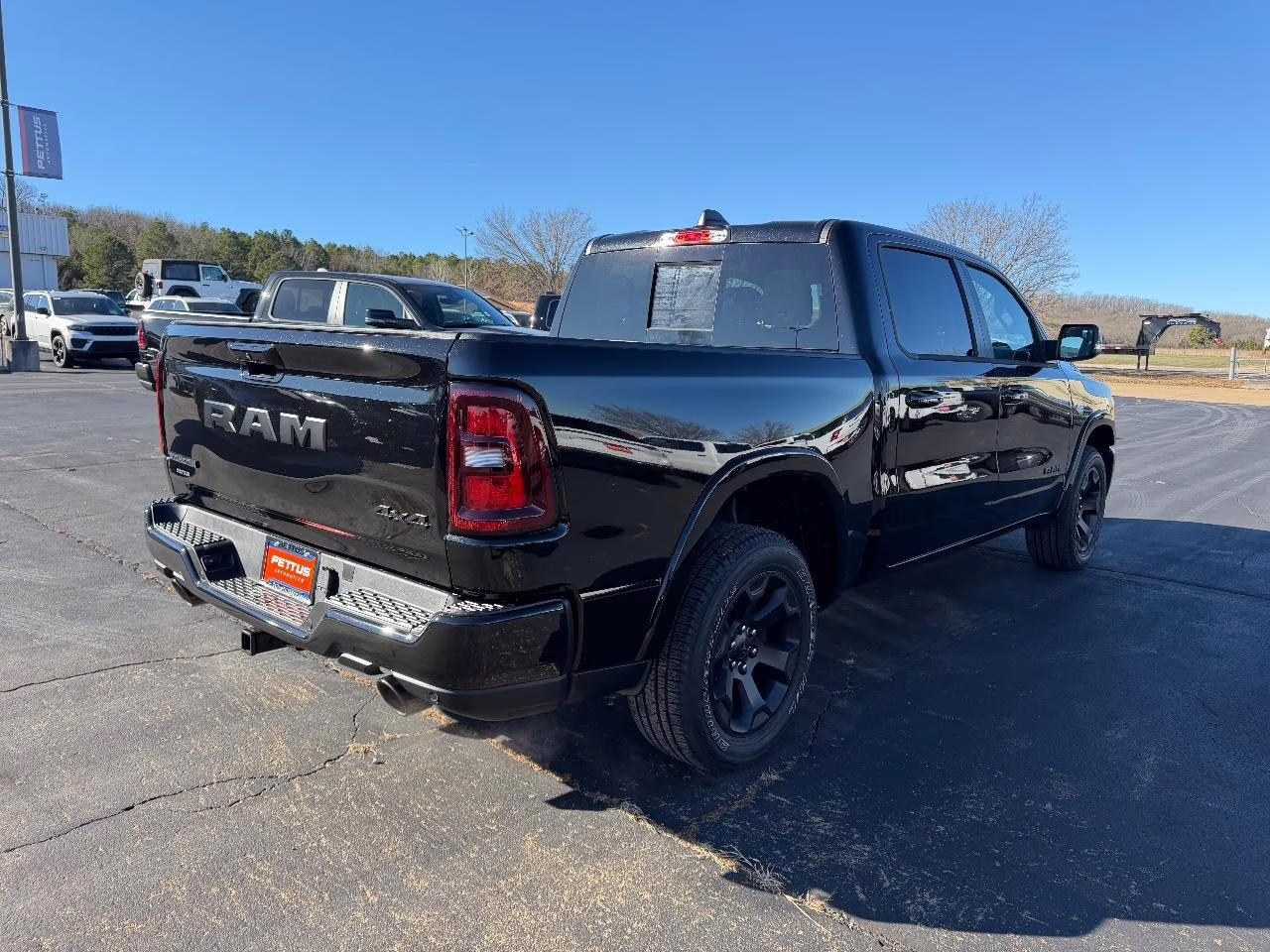 2026 Diamond Black Crystal Pearlcoat Ram 1500 Big Horn/Lone Star 4X4 Truck