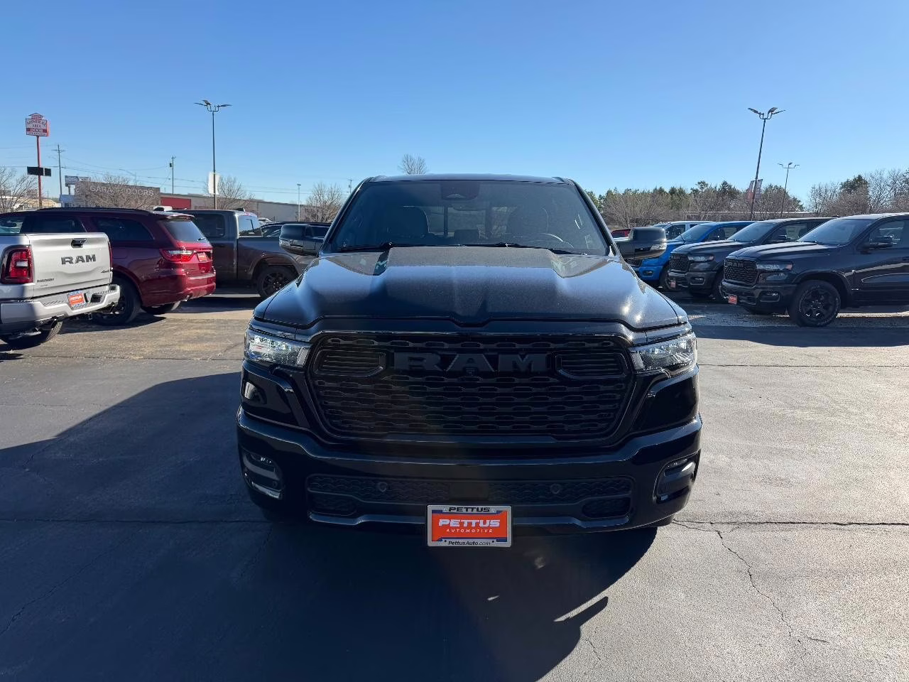 2026 Diamond Black Crystal Pearlcoat Ram 1500 Big Horn/Lone Star 4X4 Truck