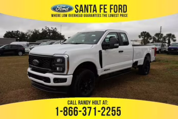 2026 White Ford Super Duty F-250 SRW STX 4X4 Truck