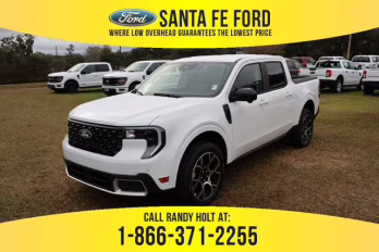 2026 White Ford Maverick LARIAT AWD Truck