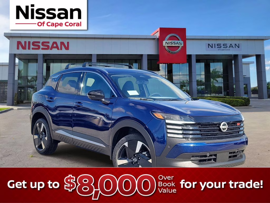 2026 Deep Blue Pearl Nissan Kicks SR FWD SUV