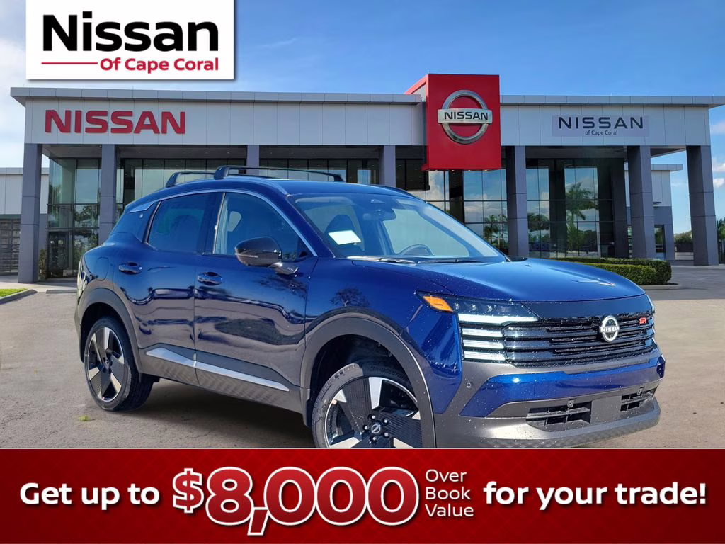 2026 Deep Blue Pearl Nissan Kicks SR FWD SUV