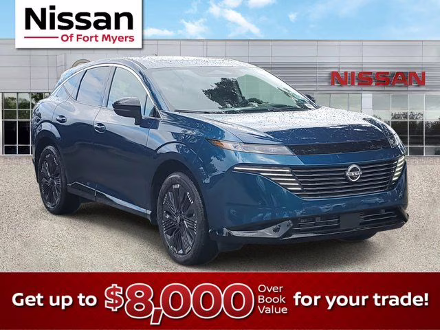 2026 Aurora Blue Pearl Metallic Nissan Murano Platinum AWD SUV