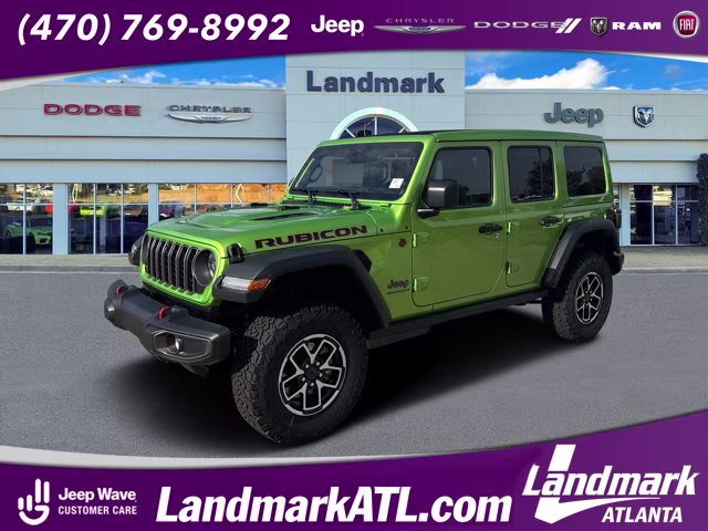 2026 Mojito Clearcoat Jeep Wrangler Rubicon 4X4 Convertible