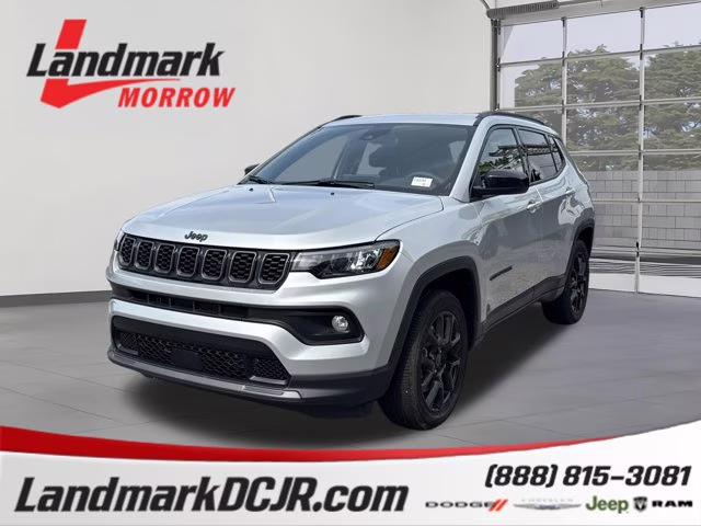 2026 Silver Zynith Metallic Clearcoat Jeep Compass Latitude Altitude 4X4 SUV