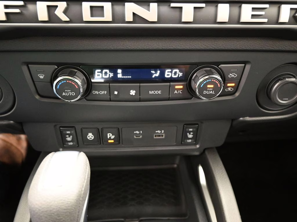 2026 Glacier White Nissan Frontier SV RWD Truck