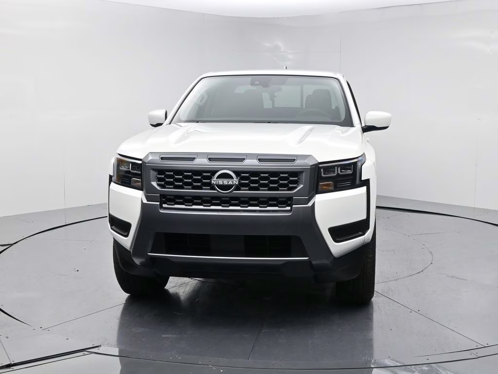 2026 Glacier White Nissan Frontier SV RWD Truck