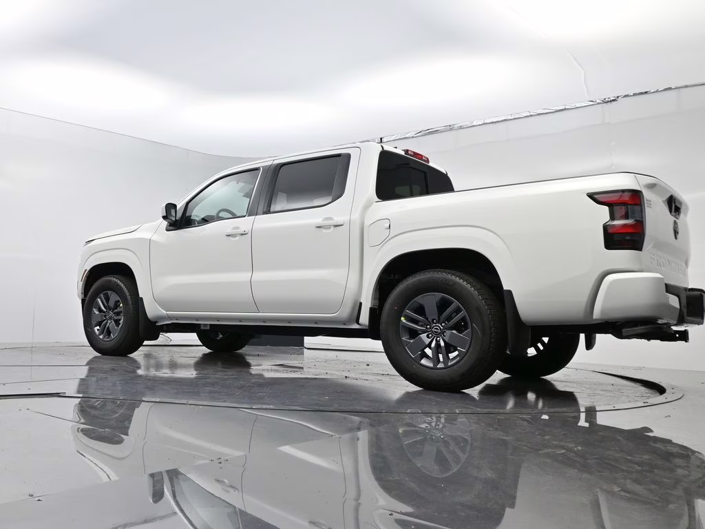 2026 Glacier White Nissan Frontier SV RWD Truck