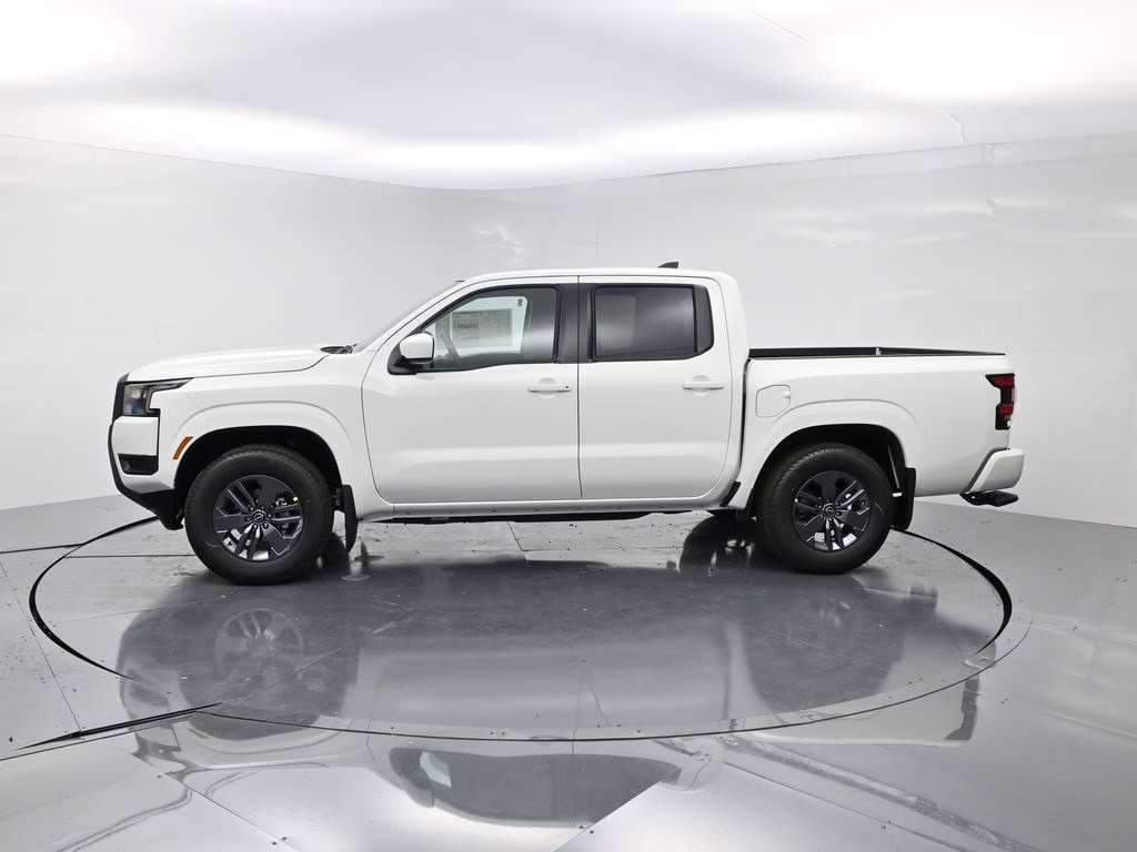 2026 Glacier White Nissan Frontier SV RWD Truck