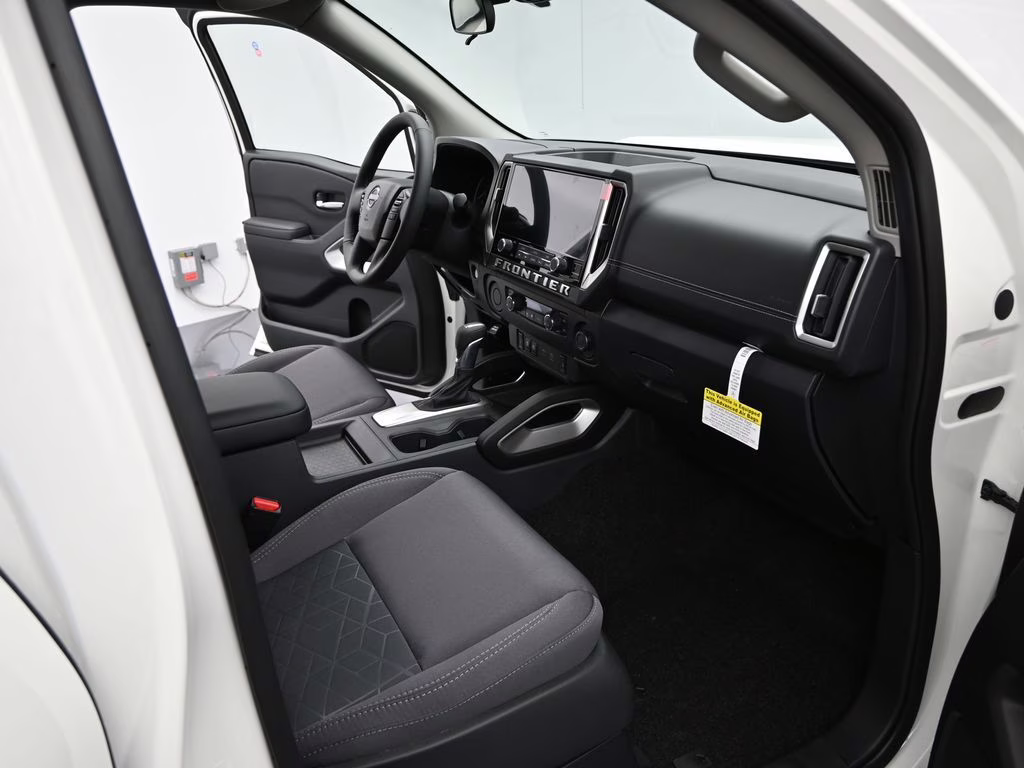 2026 Glacier White Nissan Frontier SV RWD Truck