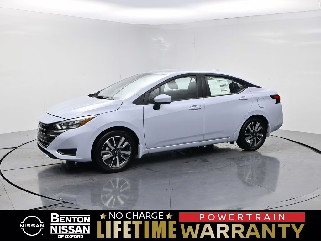2025 Gray Sky Pearl Nissan Versa 1.6 SV FWD Sedan