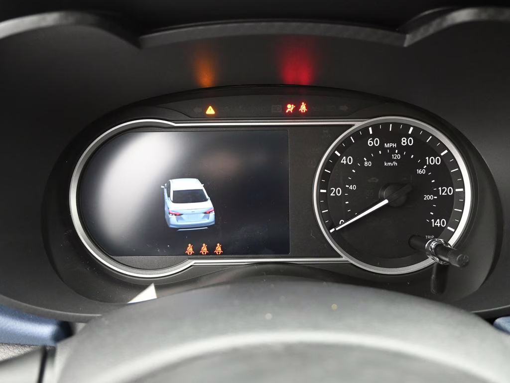 2025 Gray Sky Pearl Nissan Versa 1.6 SV FWD Sedan