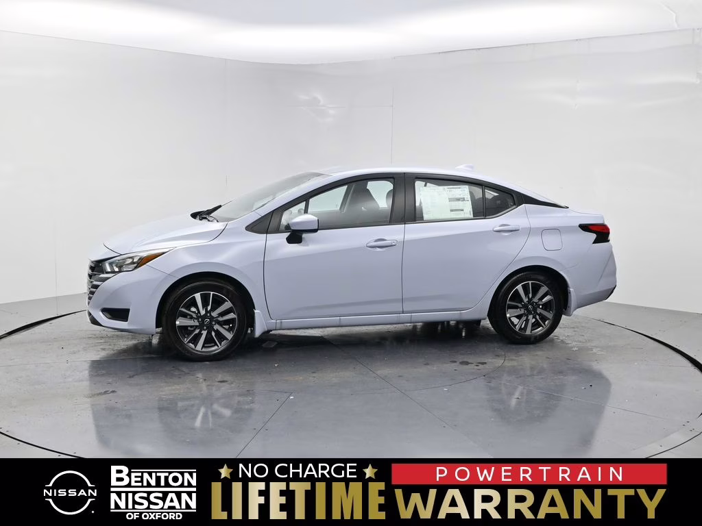 2025 Gray Sky Pearl Nissan Versa 1.6 SV FWD Sedan