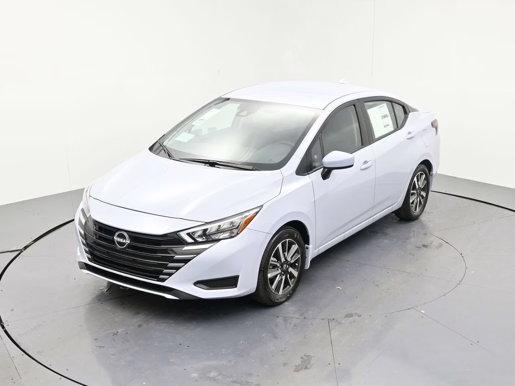 2025 Gray Sky Pearl Nissan Versa 1.6 SV FWD Sedan