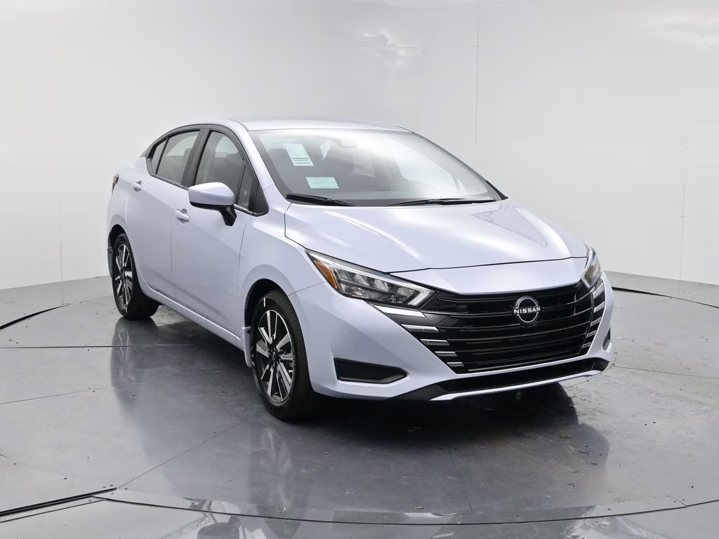 2025 Gray Sky Pearl Nissan Versa 1.6 SV FWD Sedan