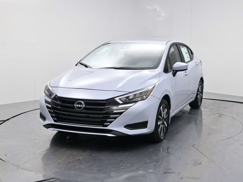 2025 Gray Sky Pearl Nissan Versa 1.6 SV FWD Sedan