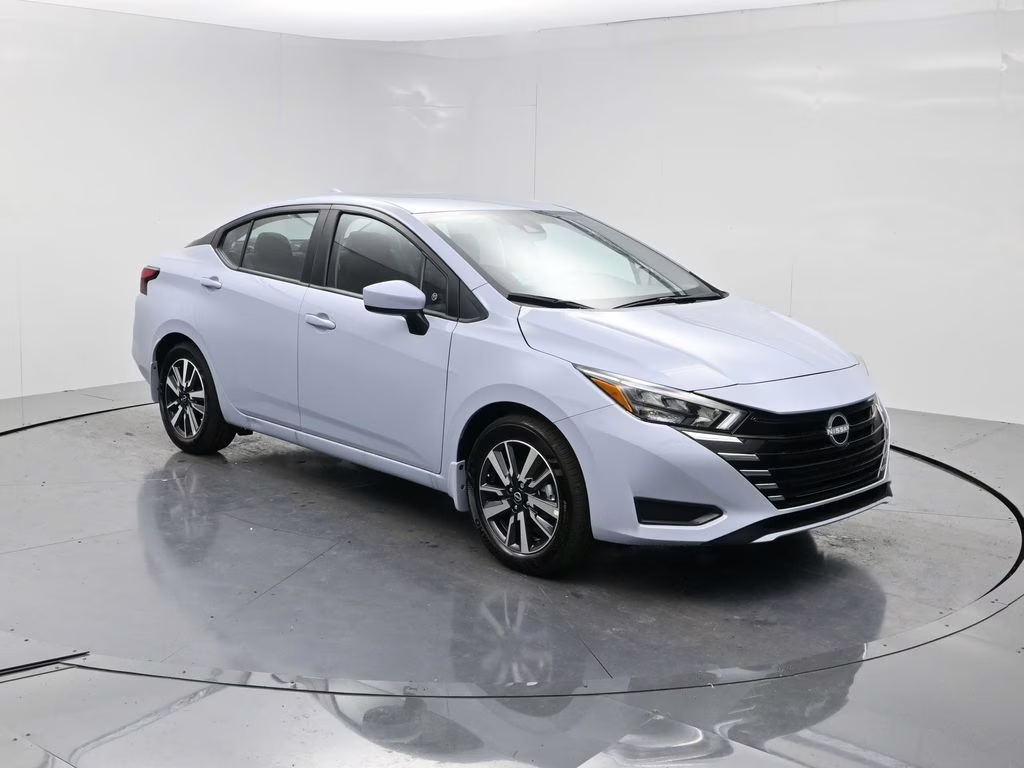 2025 Gray Sky Pearl Nissan Versa 1.6 SV FWD Sedan