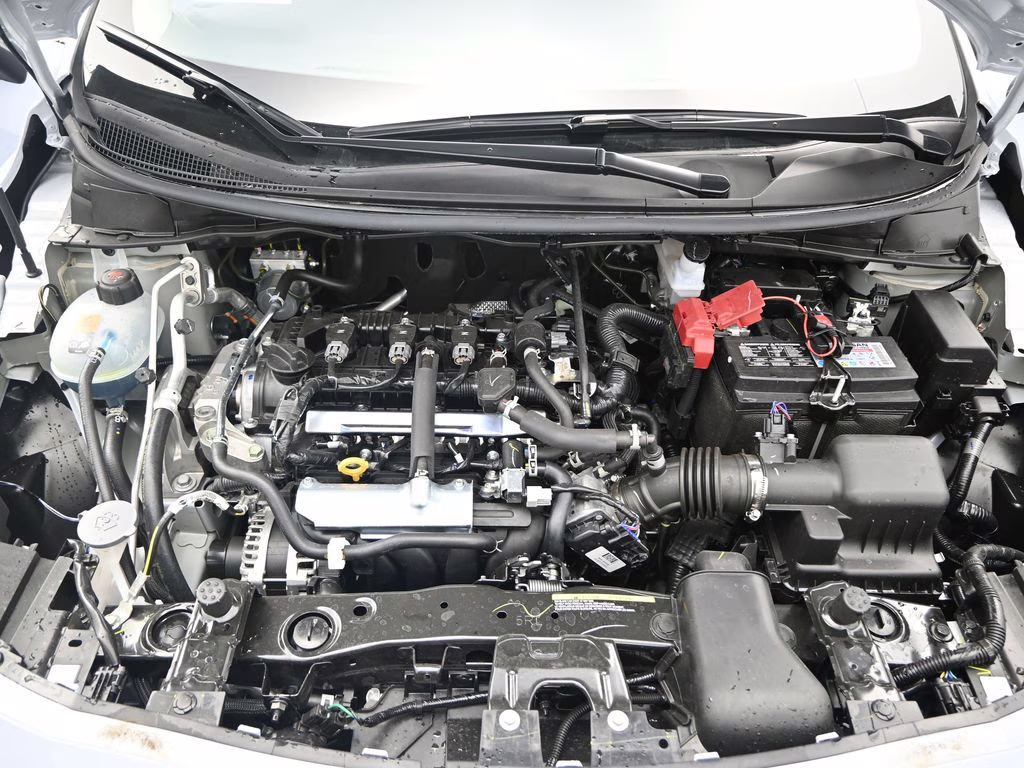 2025 Gray Sky Pearl Nissan Versa 1.6 SV FWD Sedan