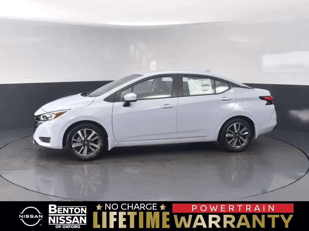 2025 Gray Sky Pearl Nissan Versa 1.6 SV FWD Sedan
