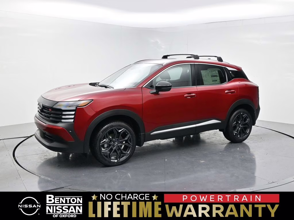 2026 Scarlet Ember Tintcoat Nissan Kicks SR FWD SUV