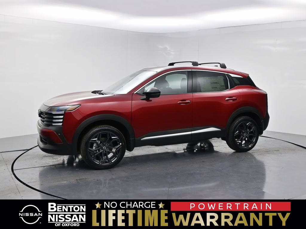 2026 Scarlet Ember Tintcoat Nissan Kicks SR FWD SUV